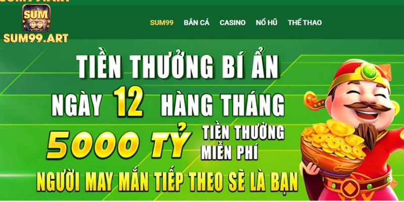 Khuyến Mãi SUM99 2 Khuyến mãi SUM99 nạp tiền nhân đôi cơ hội thắng lớn