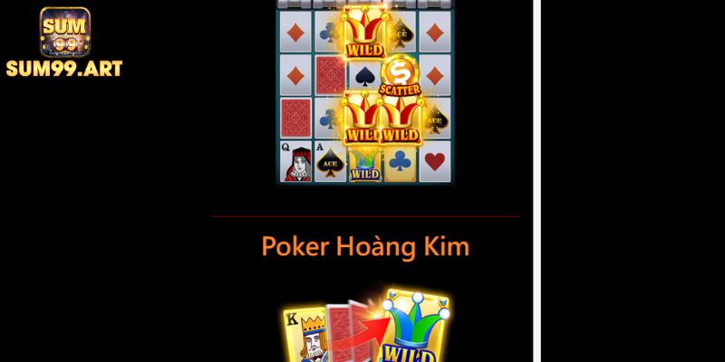Siêu Nhà Vua SUM99 Chinh Phục Slot Game Và Cơ Hội Phát Tài 2 Biểu tượng Wild và Scatter