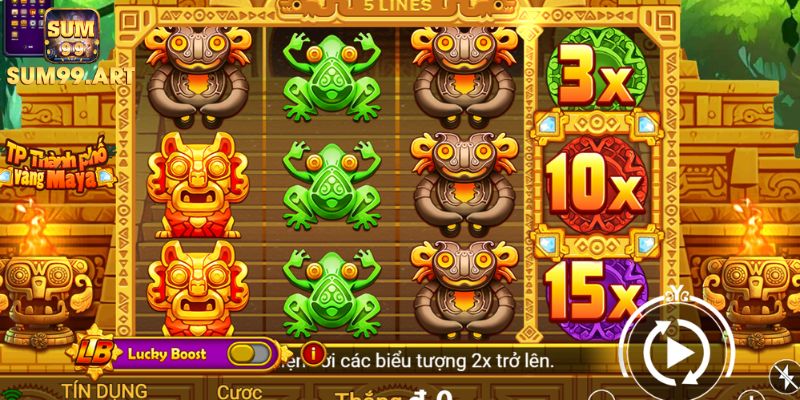 Thành Phố Vàng Maya SUM99 Sức Hút Của Tựa Game Slot Đình Đám 3 Thành Phố Vàng Maya SUM99 chiến lược đặt cược thông minh