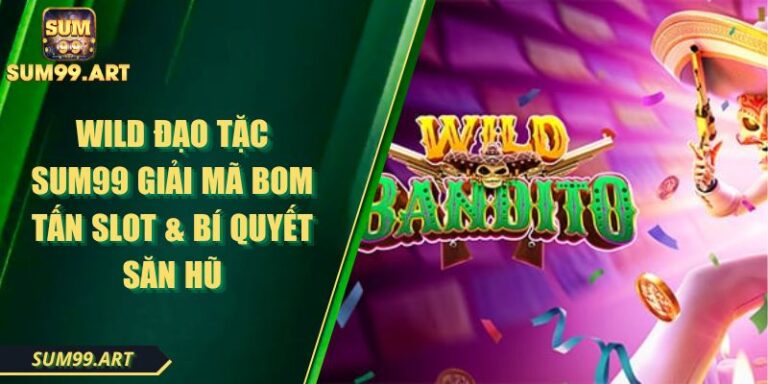 Wild Đạo Tặc SUM99 Giải Mã Bom Tấn Slot & Bí Quyết Săn Hũ